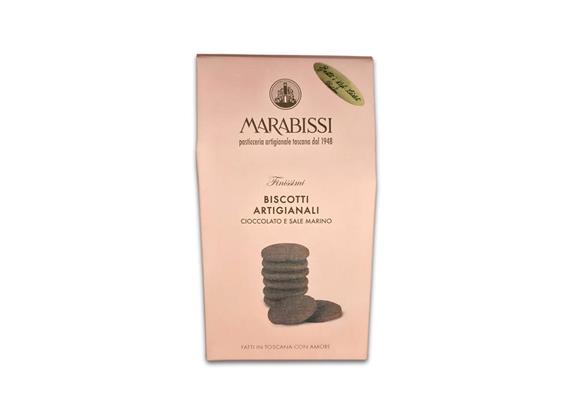 Biscotti MARABISSI Finissmi 200g  Biscotti Cioccolato Salato (Rosa Schachtel)