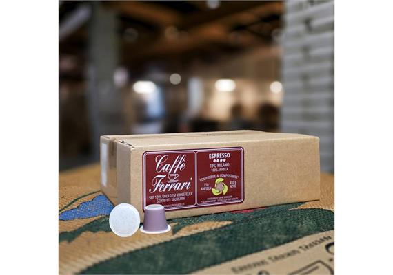Espresso Milano Kapseln kompostierbar