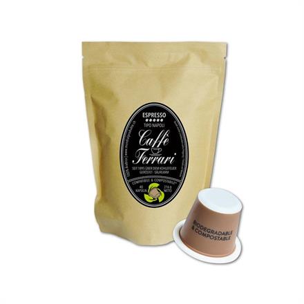 Espresso Napoli Kapseln kompostierbar (40 Stück)