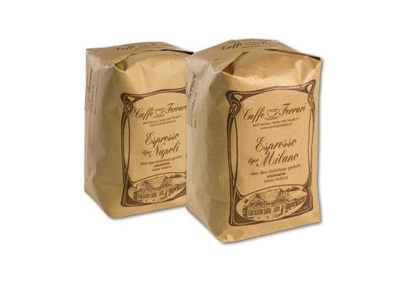 Espresso tipo Milano/Napoli gemischt (1kg Bohnen)